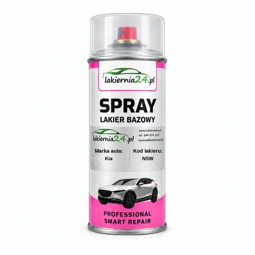 Lakier samochodowy Kia NSW baza w sprayu 400 ml
