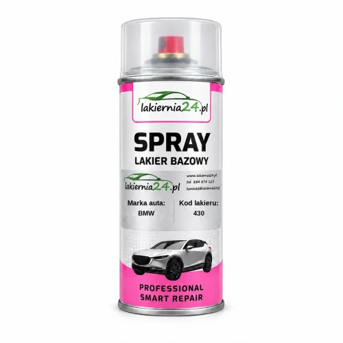 Lakier samochodowy BMW 430 baza w sprayu 400 ml