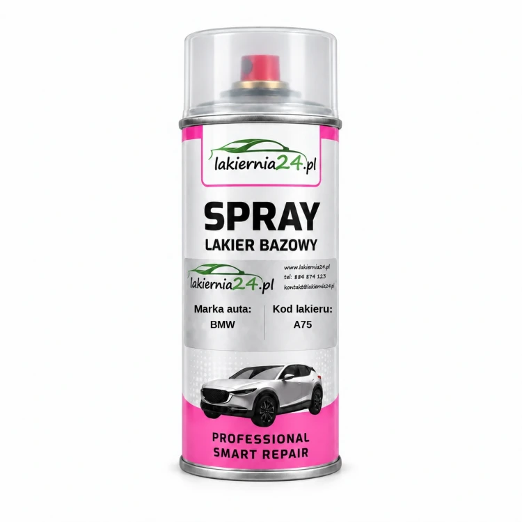 Lakier samochodowy BMW A75 baza w sprayu 400 ml