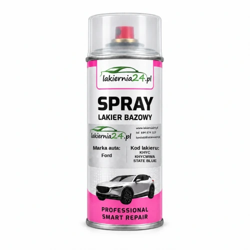 Lakier samochodowy Ford KHYC KHYCWWA STATE BLUE baza w sprayu 400 ml
