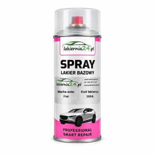 Lakier samochodowy Fiat 169A baza w sprayu 400 ml