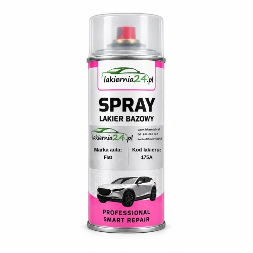 Lakier samochodowy Fiat 175A baza w sprayu 400 ml