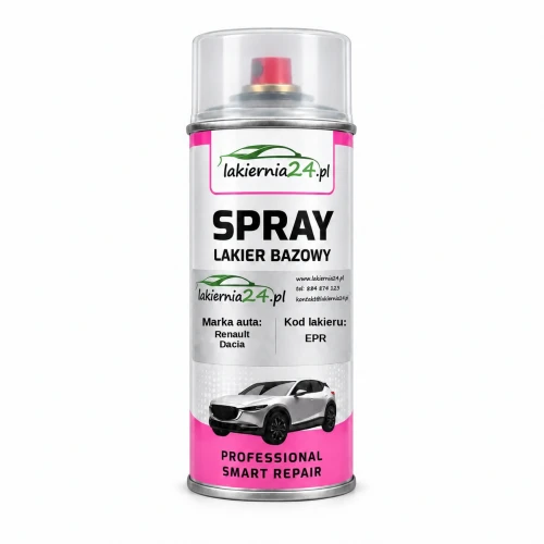 Lakier samochodowy Renault Dacia EPR baza w sprayu 400 ml