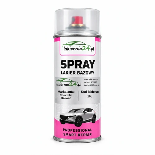 Lakier samochodowy Chevrolet Daewoo 10L baza w sprayu 400 ml