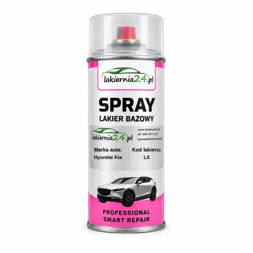 Lakier samochodowy Hyundai Kia LS baza w sprayu 400 ml