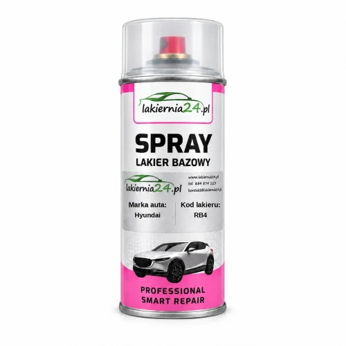 Lakier samochodowy Hyundai RB4 baza w sprayu 400 ml