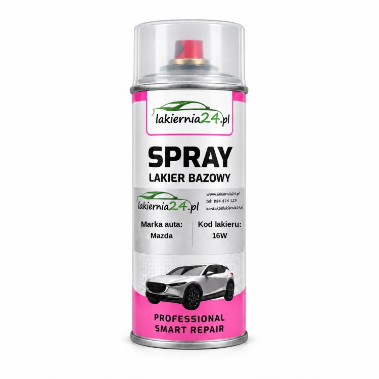 Lakier samochodowy Mazda 16W baza w sprayu 400 ml