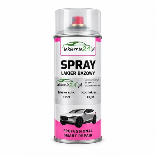 Lakier samochodowy Opel GQM baza w sprayu 400 ml