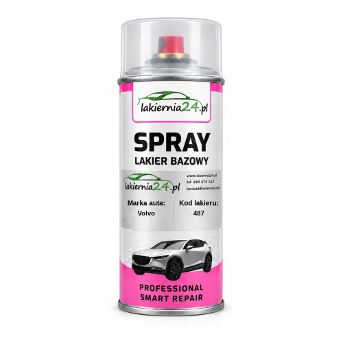Lakier samochodowy Volvo 487 baza w sprayu 400 ml