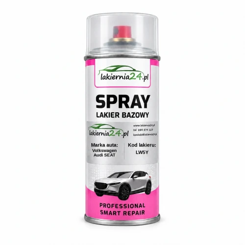 Lakier samochodowy Volkswagen Audi SEAT LW5Y baza w sprayu 400 ml