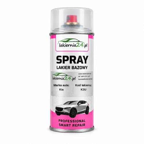 Lakier samochodowy Kia K3U baza w sprayu 400 ml