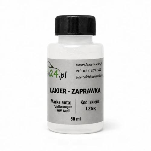 Lakier samochodowy Volkswagen VW Audi LZ5K baza zaprawka 50 ml z pędzelkiem