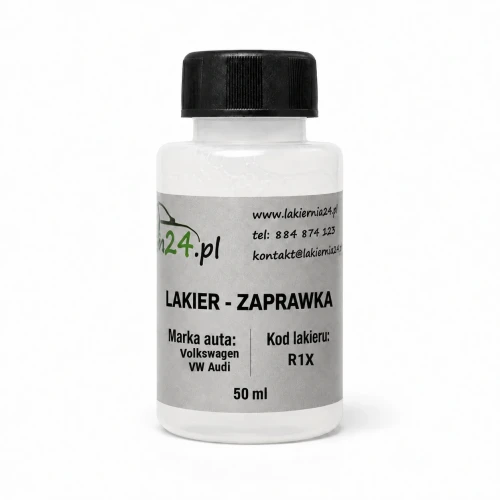 Lakier samochodowy Volkswagen VW Audi R1X baza zaprawka 50 ml z pędzelkiem
