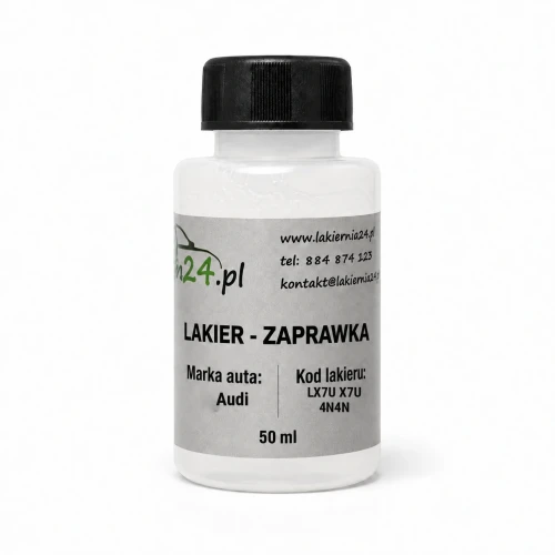 Lakier samochodowy Audi LX7U X7U 4N4N baza zaprawka 50 ml z pędzelkiem