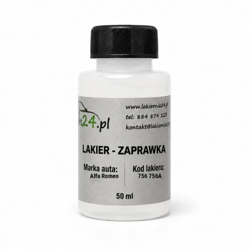 Lakier samochodowy Alfa Romeo 756 756A baza zaprawka 50 ml z pędzelkiem