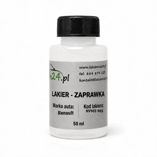 Lakier samochodowy Renault NV903 903 baza zaprawka 50 ml z pędzelkiem