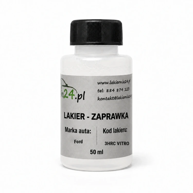 Lakier samochodowy Ford 3HRC VITRO baza zaprawka 50 ml z pędzelkiem