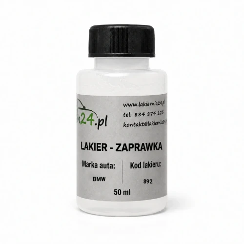 Lakier samochodowy BMW 892 baza zaprawka 50 ml z pędzelkiem