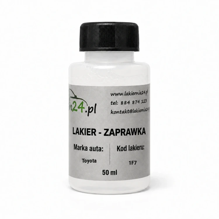 Lakier samochodowy Toyota 1F7 baza zaprawka 50 ml z pędzelkiem