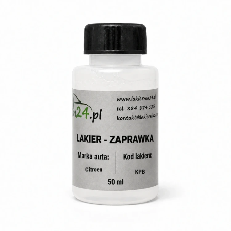 Lakier samochodowy Citroen KPB baza zaprawka 50 ml z pędzelkiem