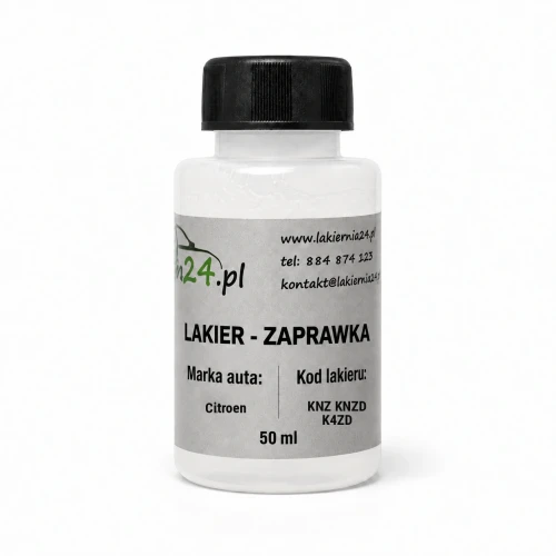 Lakier samochodowy Citroen KNZ KNZD K4ZD baza zaprawka 50 ml z pędzelkiem