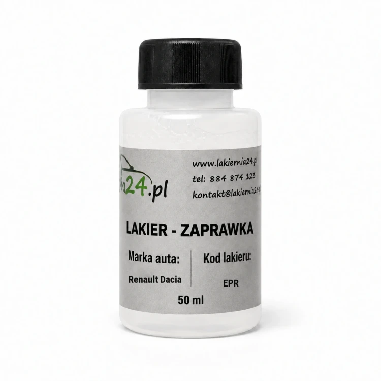 Lakier samochodowy Renault Dacia EPR baza zaprawka 50 ml z pędzelkiem