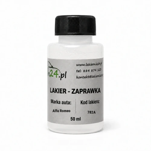 Lakier samochodowy Alfa Romeo 782A baza zaprawka 50 ml z pędzelkiem