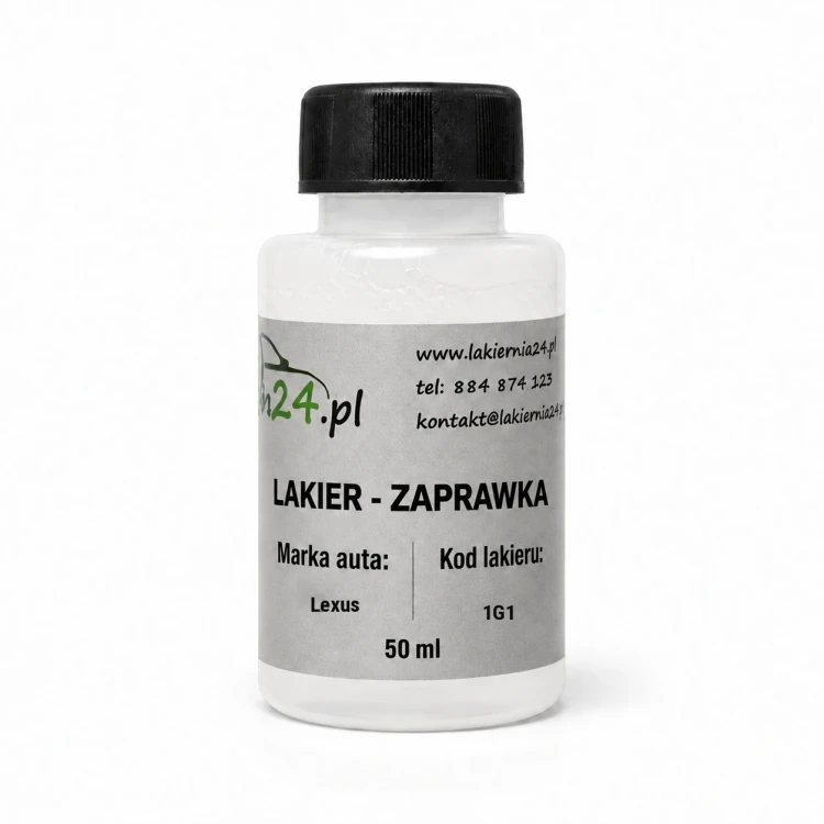Lakier samochodowy Lexus 1G1 baza zaprawka 50 ml z pędzelkiem