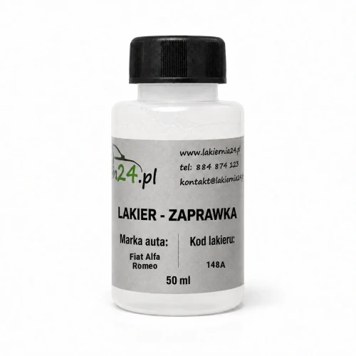 Lakier samochodowy Fiat Alfa Romeo 148A baza zaprawka 50 ml z pędzelkiem