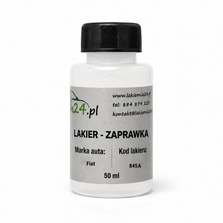 Lakier samochodowy Fiat 845A baza zaprawka 50 ml z pędzelkiem