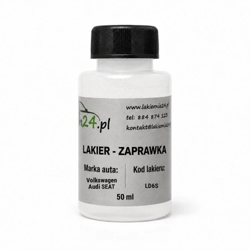 Lakier samochodowy Volkswagen Audi SEAT LD6S baza zaprawka 50 ml z pędzelkiem