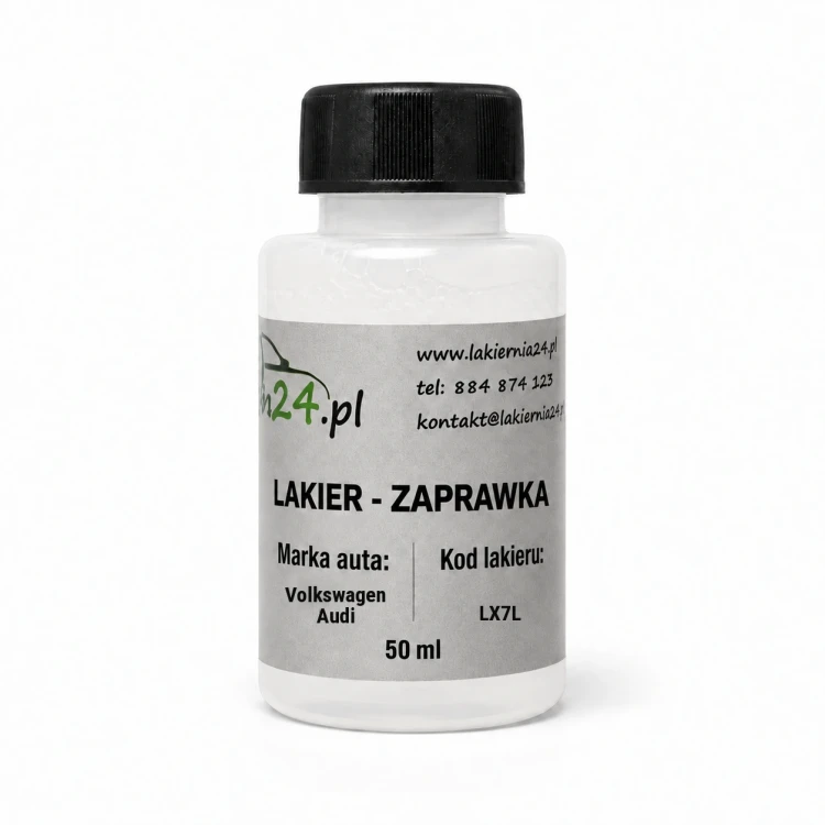 Lakier samochodowy Volkswagen Audi LX7L baza zaprawka 50 ml z pędzelkiem