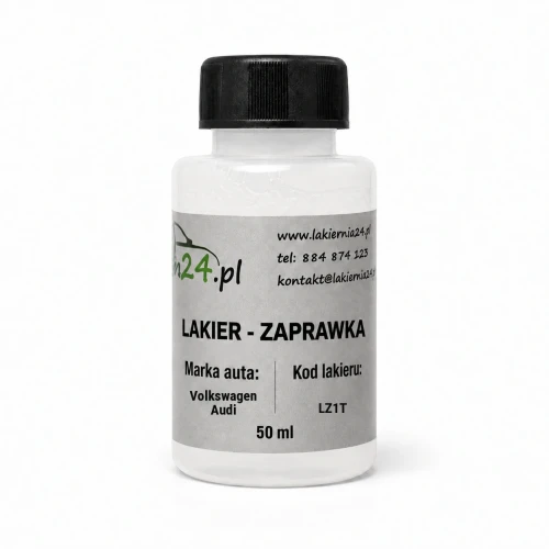 Lakier samochodowy Volkswagen Audi LZ1T baza zaprawka 50 ml z pędzelkiem