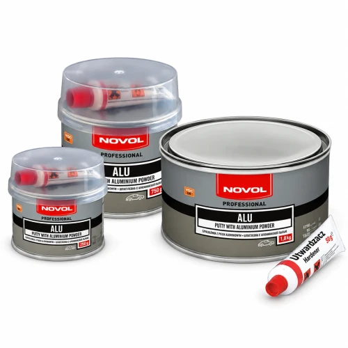 NOVOL szpachlówka z pyłem aluminiowym ALU 0,75 kg