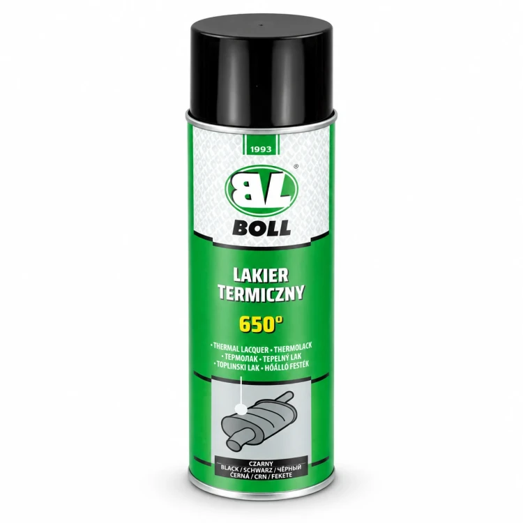 BOLL lakier termiczny 650°C czarny spray
