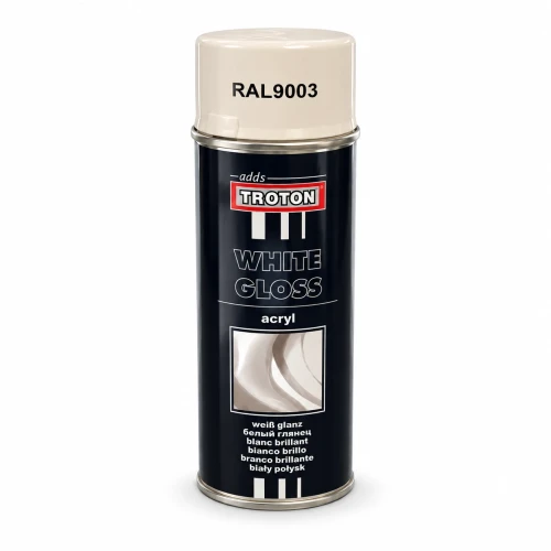 Troton White Gloss Acryl RAL 9003 biały połysk spray