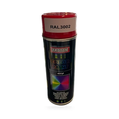 Troton Color Paint RAL 3002 czerwony lakier akrylowy w sprayu