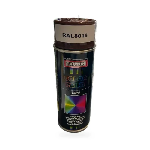 Troton Color Paint RAL 8016 brązowy lakier akrylowy w sprayu