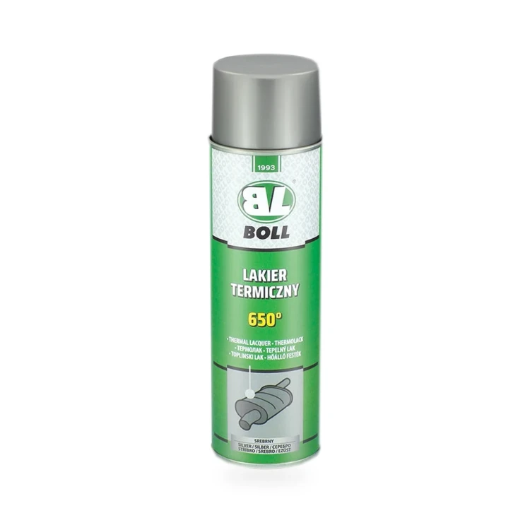 BOLL lakier termiczny 650°C srebrny w sprayu
