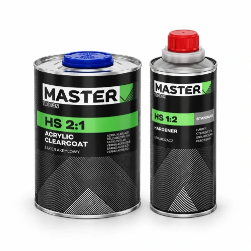 Troton Master HS 2:1 Acrylic Clearcoat z utwardzaczem HS 1:2 Standard zestaw