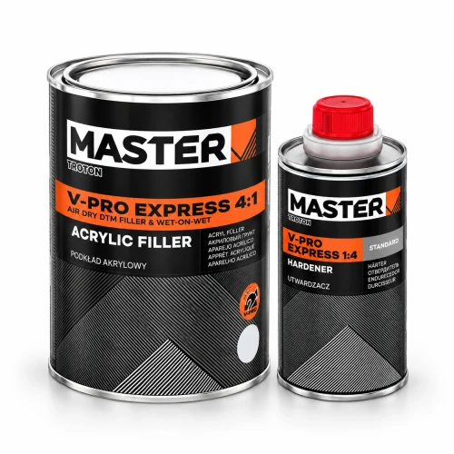 Troton Master V-PRO Express 4:1 szary 0,8 l z utwardzaczem 0,2 l