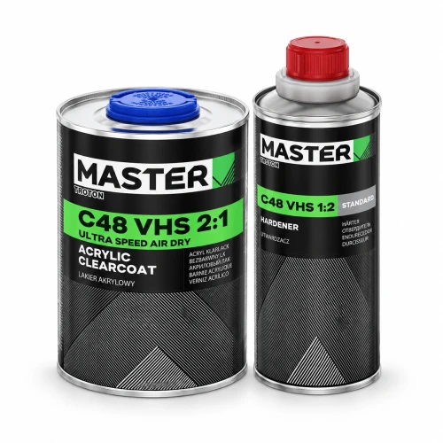 Troton Master C48 VHS 2:1 Ultra Speed Air Dry 1 l z utwardzaczem Standard 0,5 l