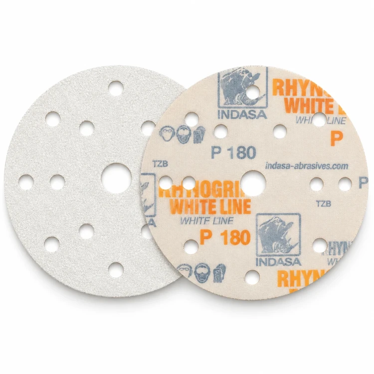 INDASA Rhynogrip White Line P180 krążek ścierny 150 mm