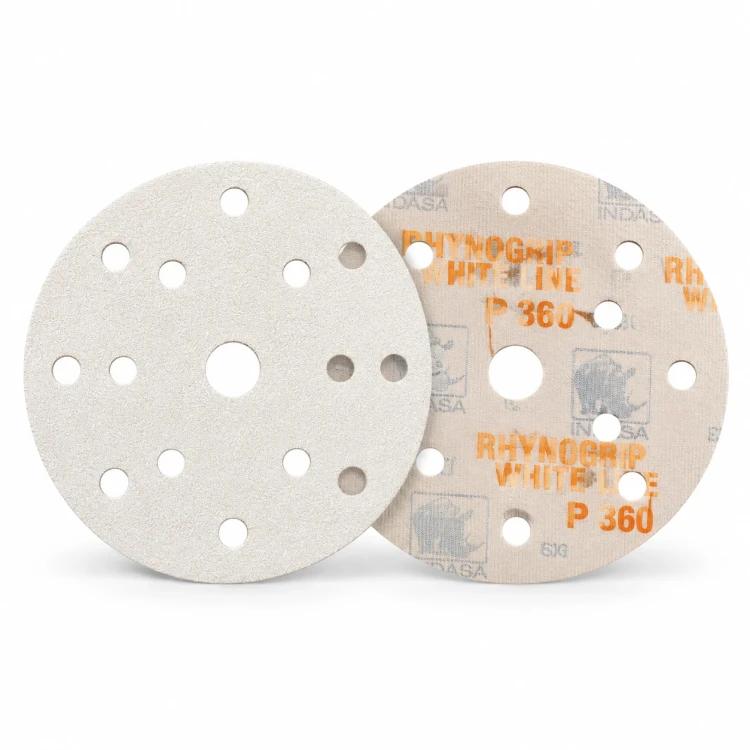 INDASA Rhynogrip White Line P360 krążek ścierny 150 mm