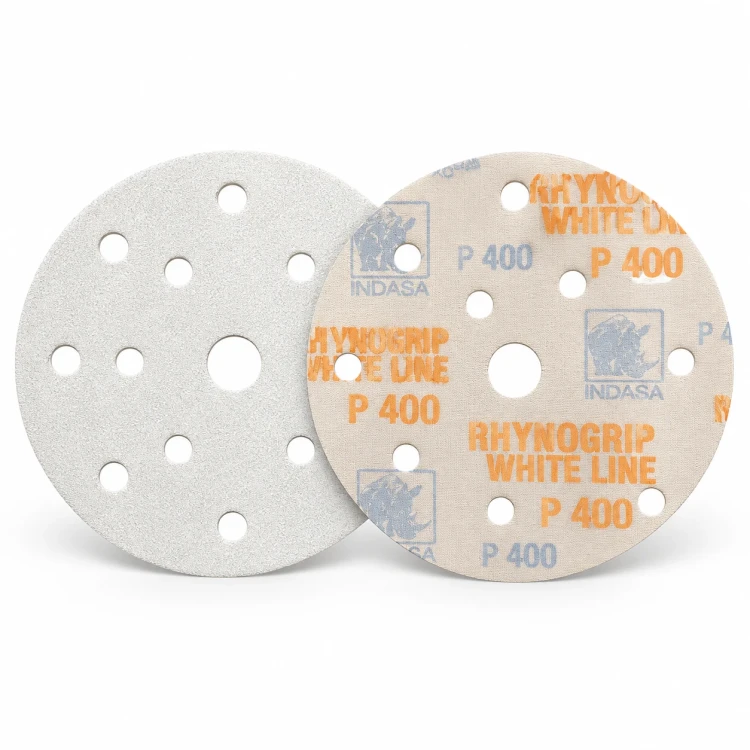 INDASA Rhynogrip White Line P400 krążek ścierny 150 mm