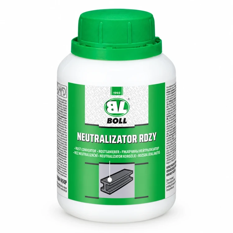 BOLL Neutralizator Rdzy 250 ml preparat antykorozyjny do zabezpieczania zardzewiałych powierzchni metalowych