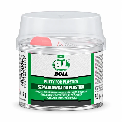 BOLL szpachlówka do plastiku i tworzyw sztucznych 250 g (0,25 kg) z utwardzaczem