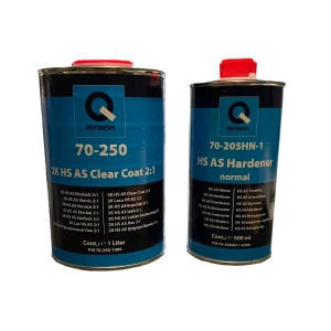 lakier bezbarwny q-refinish 70-250 HS 1L+utw 