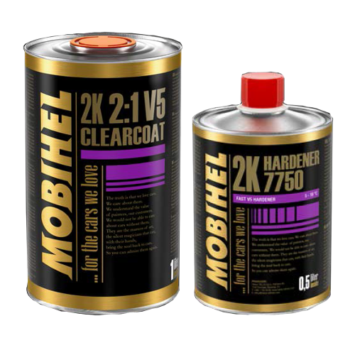 MOBIHEL V5 Anti Scratch 1 L + utwardzacz szybki 0,5 L