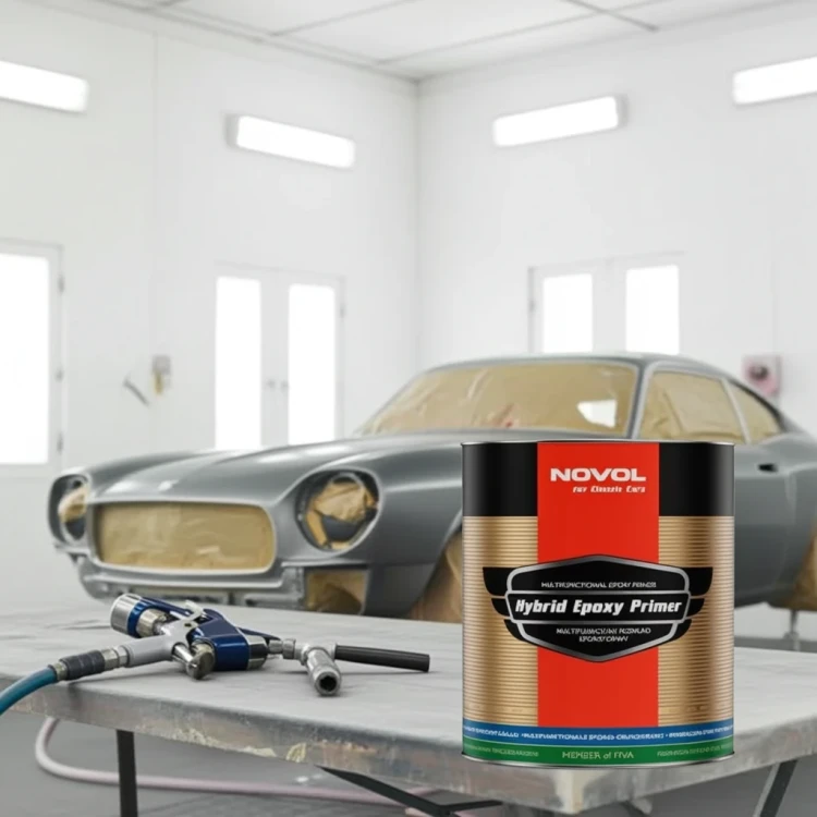 Podkład epoksydowy NOVOL Hybrid – do pracy z utwardzaczami Isolator, Filler, Anti-Corrosion.webp